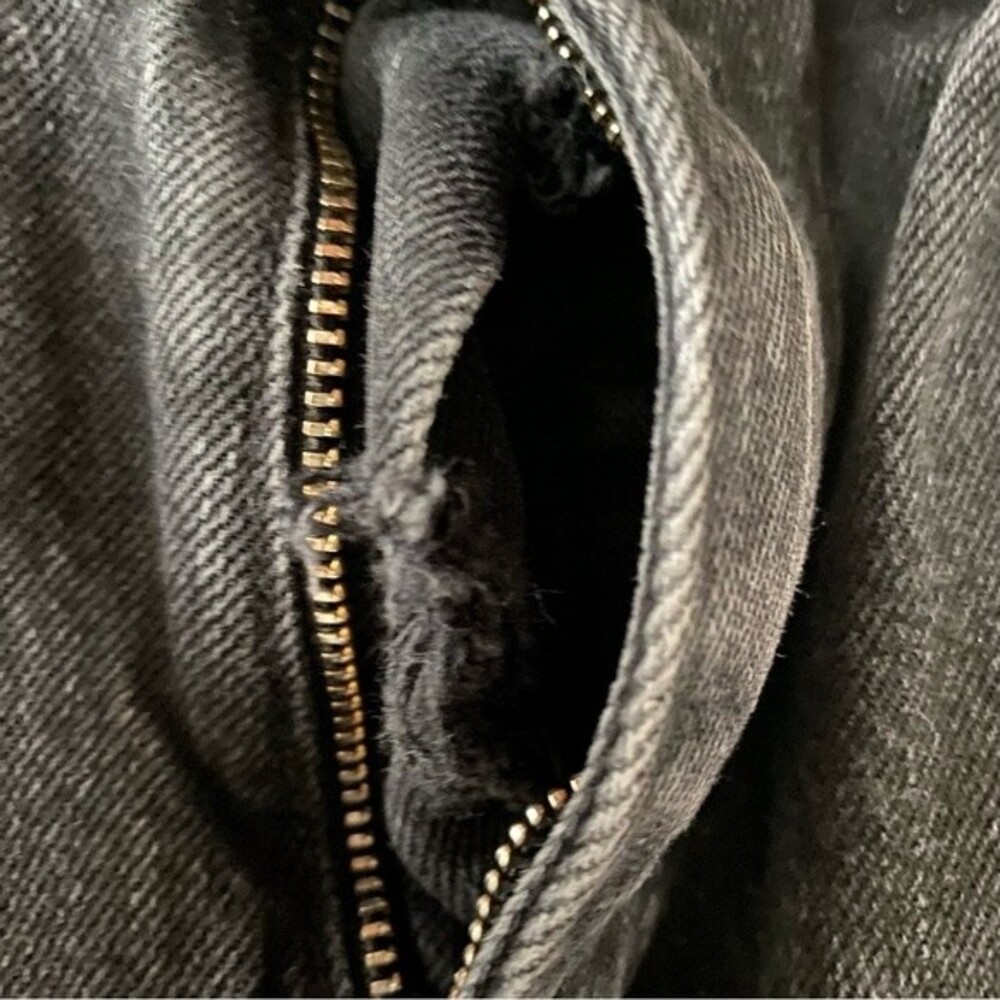 a.p.c. sailor jeans washed black high rise size 24 - Picture 13 of 13
